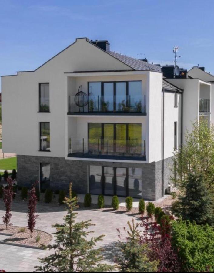 Apartament U Maksa W Slonecznych Apartamentach ウストロニエ・モルスキエ エクステリア 写真